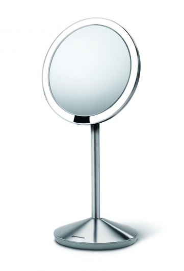 Polti Kosmetické zrcátko Simplehuman - Sensor Tru-lux LED osvětlení, 10x zvětšení, dobíjecí