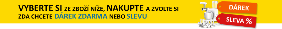 Produkty v akci “sleva nebo dárek zdarma”