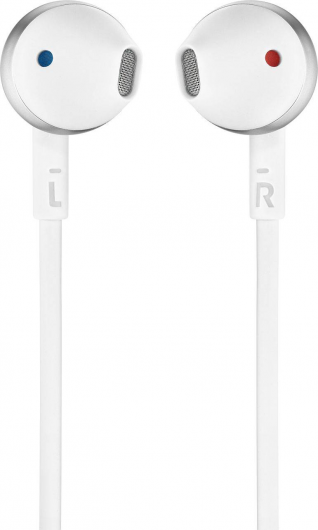 JBL T205 White Chrome