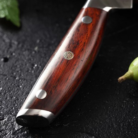 nůž Utility 5 (130mm) Dellinger Rose-Wood Damascus