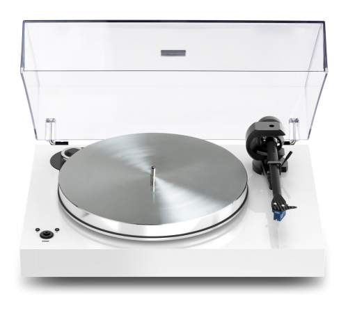 Pro-Ject X8 Evolution SP High Gloss White + Ortofon Quintet Blue