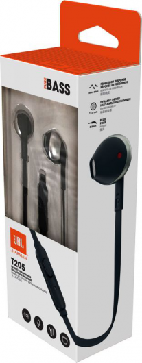 JBL T205, Black