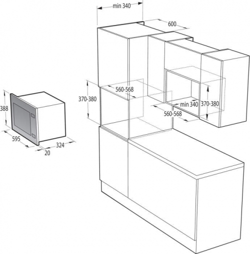 Gorenje BM201AG1BG