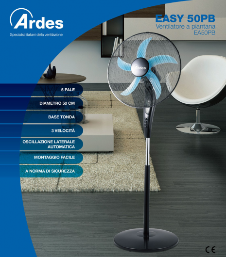 ARDES Ventilátor Ardes EASY 50PB
