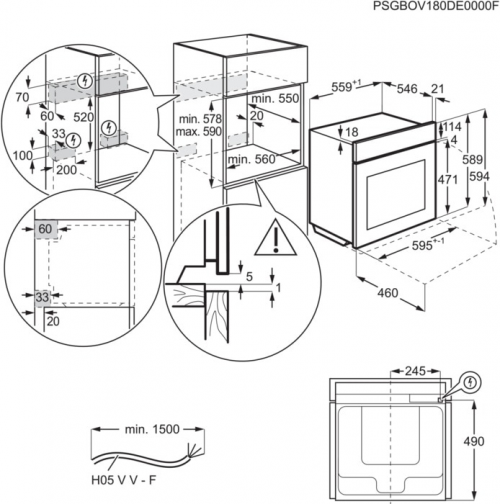 AEG BPS351160M