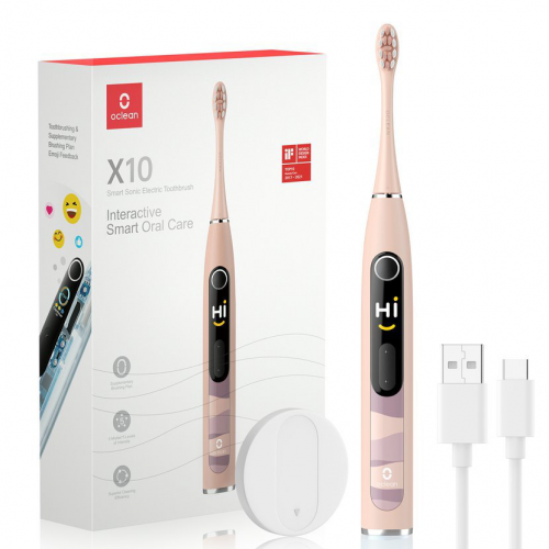 Oclean X10 Smart Sonic Pink