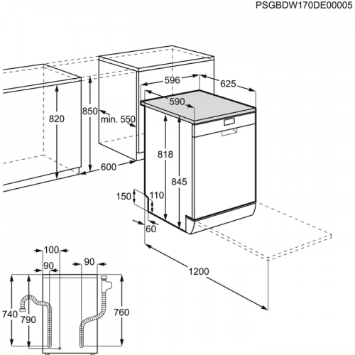 AEG FFB52910ZW