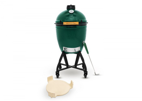 Big Green Egg Large SET (gril 117632 + pojízdný stojan s držadlem)