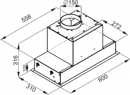 Ciarko Design SU Mini 60 Black (CDZ6001C)