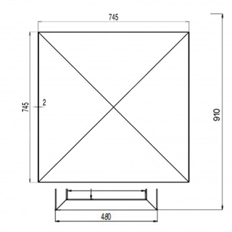 Vulcanus Cover Pro730 (Stainless Steel)