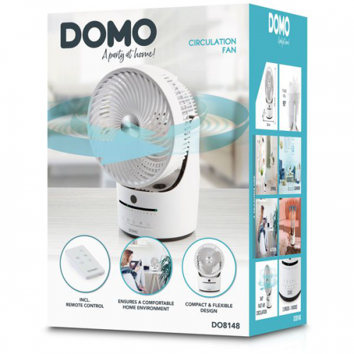 DOMO Stolní ventilátor s dálkovým ovládáním - DOMO DO8148