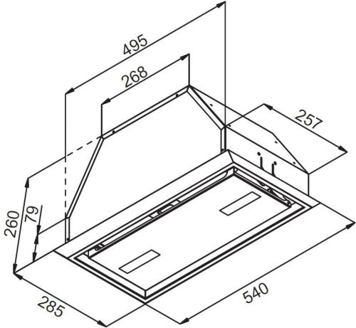 Kluge ODSAVAČ DO SKŘÍŇKY KOV5003IXH