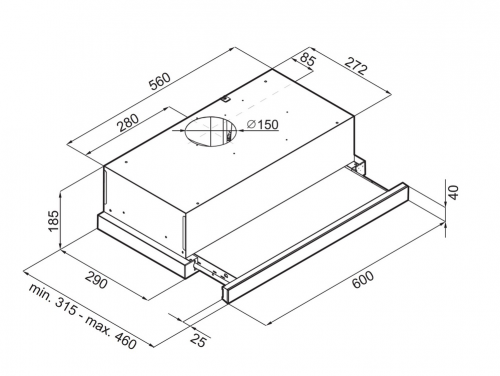 Kluge KOT6210BLG