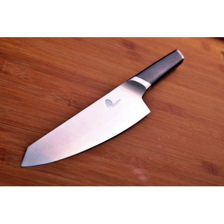 Kiritsuke / Chef 8 (205mm) Dellinger CUBE Ebony Wood