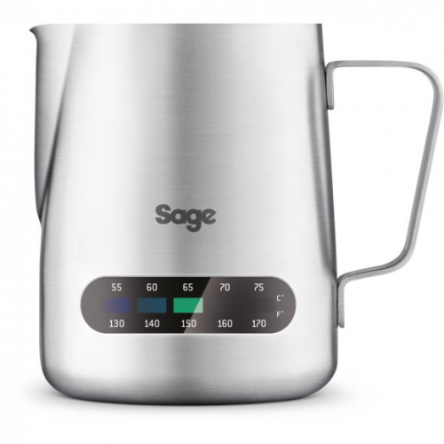 Sage BES875BSS Espresso SAGE + Odklepávač BES100 + Konvička BES003 + Káva Reserva