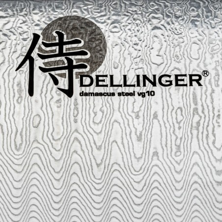 Kiritsuke / Chef 8 (200mm) Dellinger LADDER-Blue Professional Damascus