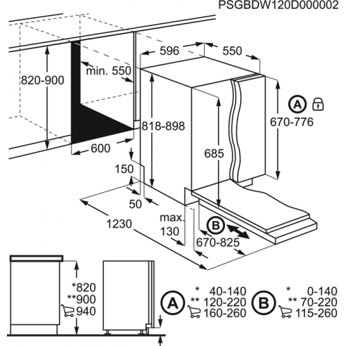 AEG Mastery FSK83727P