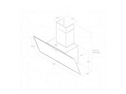 ELICA  LIXA WH/A/60