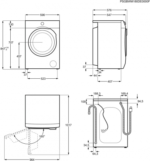 Electrolux EW7F348AWC 