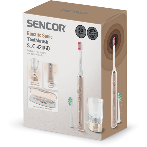 Sencor SOC 4211GD zubní kartáček