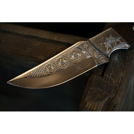 nůž Dellinger D2 Engraved II.