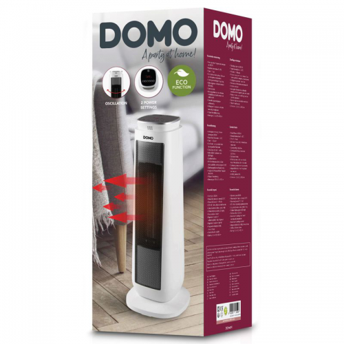 DOMO Teplovzdušný ventilátor - sloupový -  DOMO DO7347H