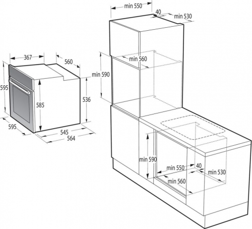 Gorenje BPS6737E14BG