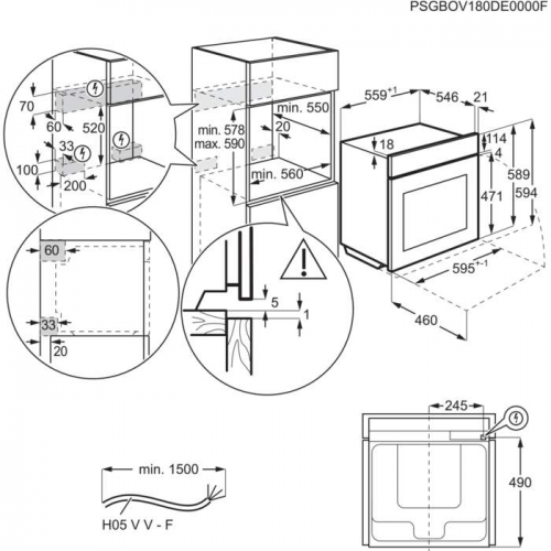 AEG BPE546360M 