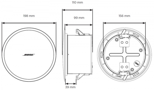 BOSE DesignMax DM2C-LP White