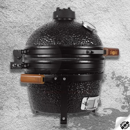 keramický gril kamado Dellinger Smoke&Fire MINIMAX 16 černý