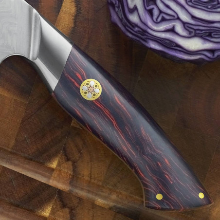 Kuchařský nůž Santoku Kiritsuke 180 mm Dellinger Volcano