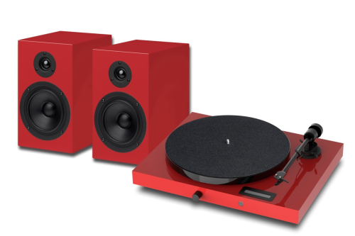 Pro-Ject JukeBox E1 HiFi Set Red