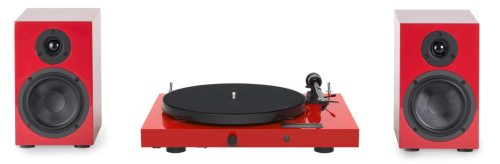 Pro-Ject JukeBox E1 HiFi Set Red