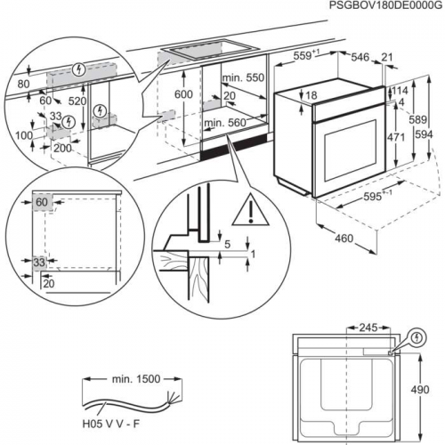 AEG BPE546360M 