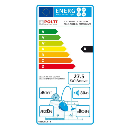 Polti  FORZASPIRA LECOLOGICO AQUA ALLERGY TURBO CARE vodní vysavač