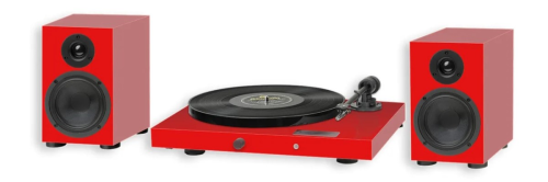 Pro-Ject JukeBox E1 HiFi Set Red