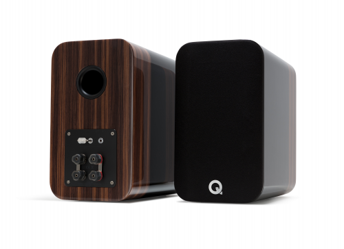 Q Acoustics Q Concept 300 repro regál/černá/palisandr + stojan