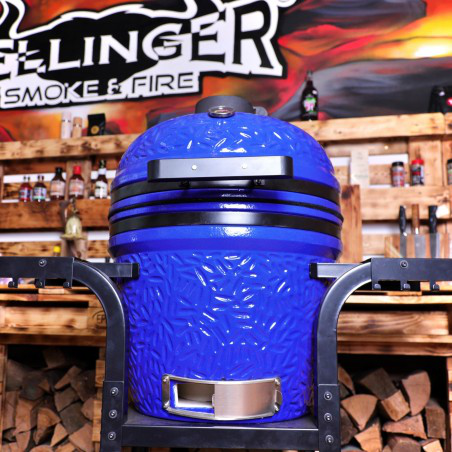 keramický gril kamado Dellinger Smoke&Fire 22 blue