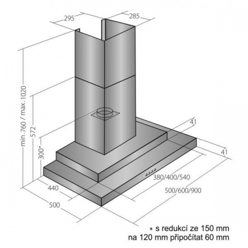 SYGMA VL3 Nerez Halogen 900