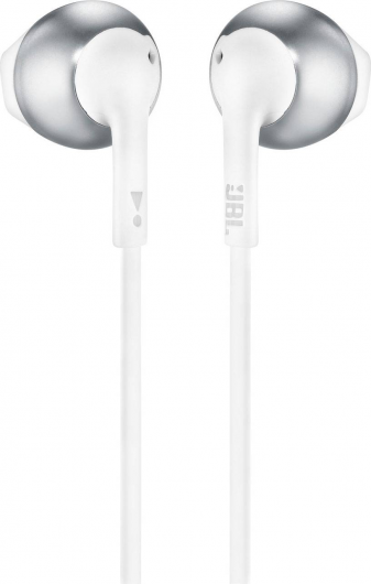 JBL T205 White Chrome