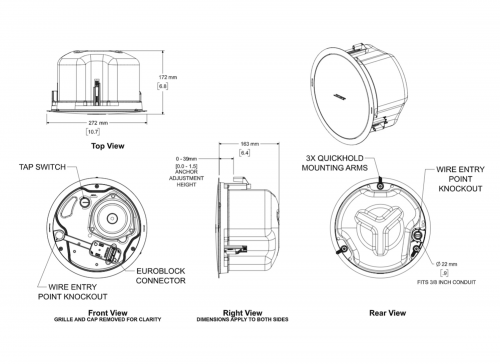 BOSE FreeSpace FS2CE White