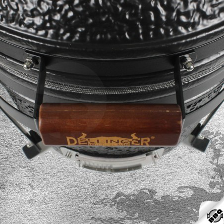 keramický gril kamado Dellinger Smoke&Fire MINIMAX 16 černý