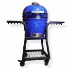 keramický gril kamado Dellinger Smoke&Fire 22 blue