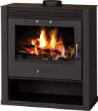 Krbová kamna s výměníkem VICTORIA Rubin B, černá