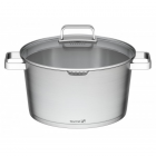 G21 Hrnec Gourmet Magic s cedníkem 28 cm s poklicí nerez
