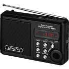 SENCOR SRD 215 B RÁDIO S USB/MP3 SENCOR